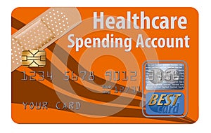 This is a HSA, health care spending account debit card.