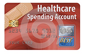 This is a HSA, health care spending account debit card.