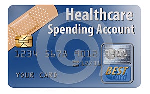 This is a HSA, health care spending account debit card.