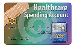 This is a HSA, health care spending account debit card.