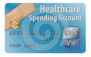 This is a HSA, health care spending account debit card.