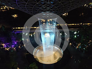 HSBC Rain Vortex Jewel Changi