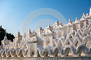 Hsinbyume Pagoda in Mandalay, Myanmar