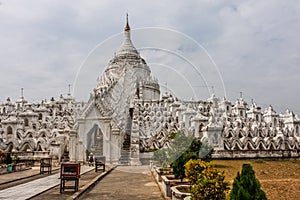 The Hsinbyume Pagoda, Mingun, Myanmar