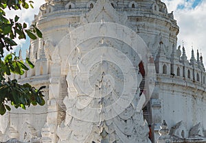 Hsinbyume Pagoda, Mingun, Sagaing Region near Mandalay, Myanmar