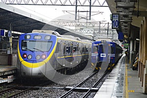 Hsinchu railway station.