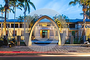 Hsinchu state Library in taiwan, was previously Hsinchu street library.