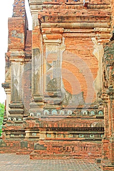 Htilominlo Temple Wall Engraving, Bagan, Myanmar