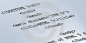 HTML 5 Semantic Code