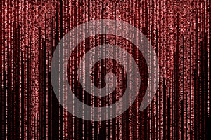 Html or binary code and computer digital connection technology concept