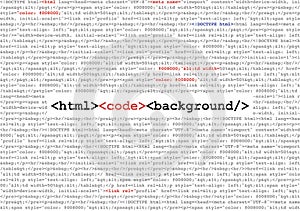 Html Code Abstract Background