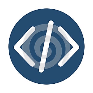 Html coding Line Style vector icon which can easily modify or edit