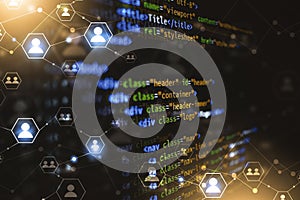 Html computer coding language