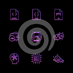 html , css , ai , wallet, mobile ,crypto currency , money , ic,