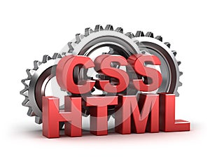 Html, css coding photo