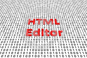 HTML editor