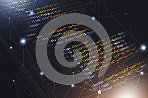 Html front-end developing for website