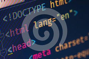 Html header markup, macro
