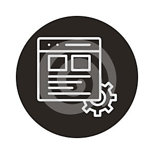 Html Isolated Vector icon which can easily modify or edit