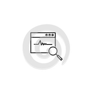 Html metadata code tag line icon. Xml java window website
