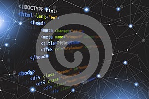 Html web developing background