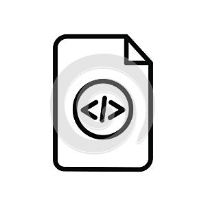 HTML script icon