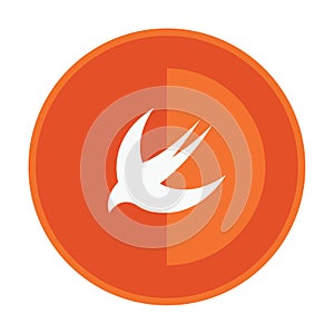 Html5 styled round badge shows swallow