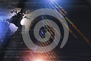 Html web coding computer technology