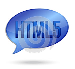 Html5 message bubble