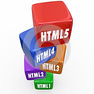 HTML5 Programming Language Online Website Code Development