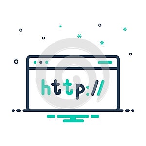 Mix icon for Http, click and urls