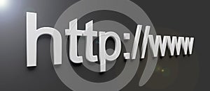 Http www internet web address in search bar of browser