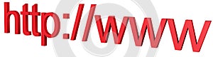 http www internet web address in search bar of browser. Isolated on transparent png