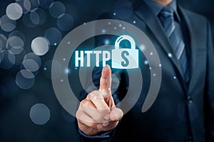 HTTPS concept