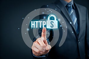 HTTPS concept photo