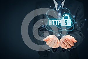 HTTPS concept