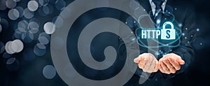 HTTPS concept