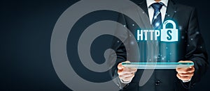 HTTPS concept