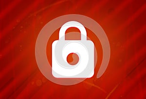 https icon isolated on abstract red gradient magnificence background