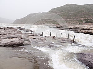 Hu Kou Waterfalls of the Yellow River