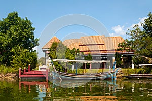 Hua Hin Floating Market in Hua Hin. Thailand.