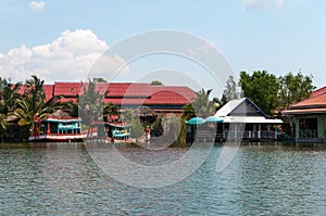 Hua Hin Floating Market in Hua Hin. Thailand.