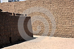 Huaca Pucllana or Huaca Juliana is a great adobe and clay pyramid