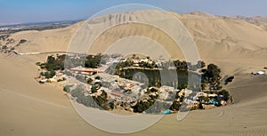 Huacachina oasis landscape