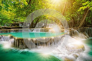 Huai Mae Kamin waterfall