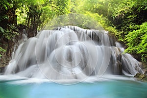 Huai Mae Kamin Waterfall photo