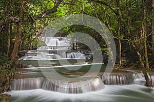 Huai Mae Kamin waterfall