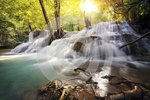 Huai Mae Khamin waterfall