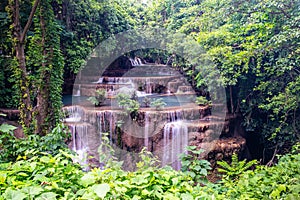 Huai Mae Khamin Waterfall (Famous place in Thailand