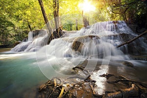 Huai Mae Khamin waterfall photo